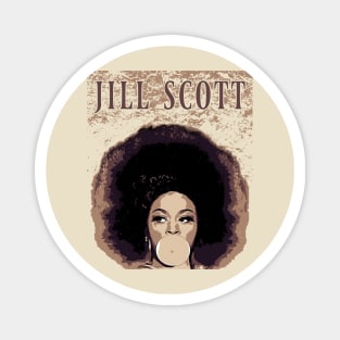 jill scott Magnet